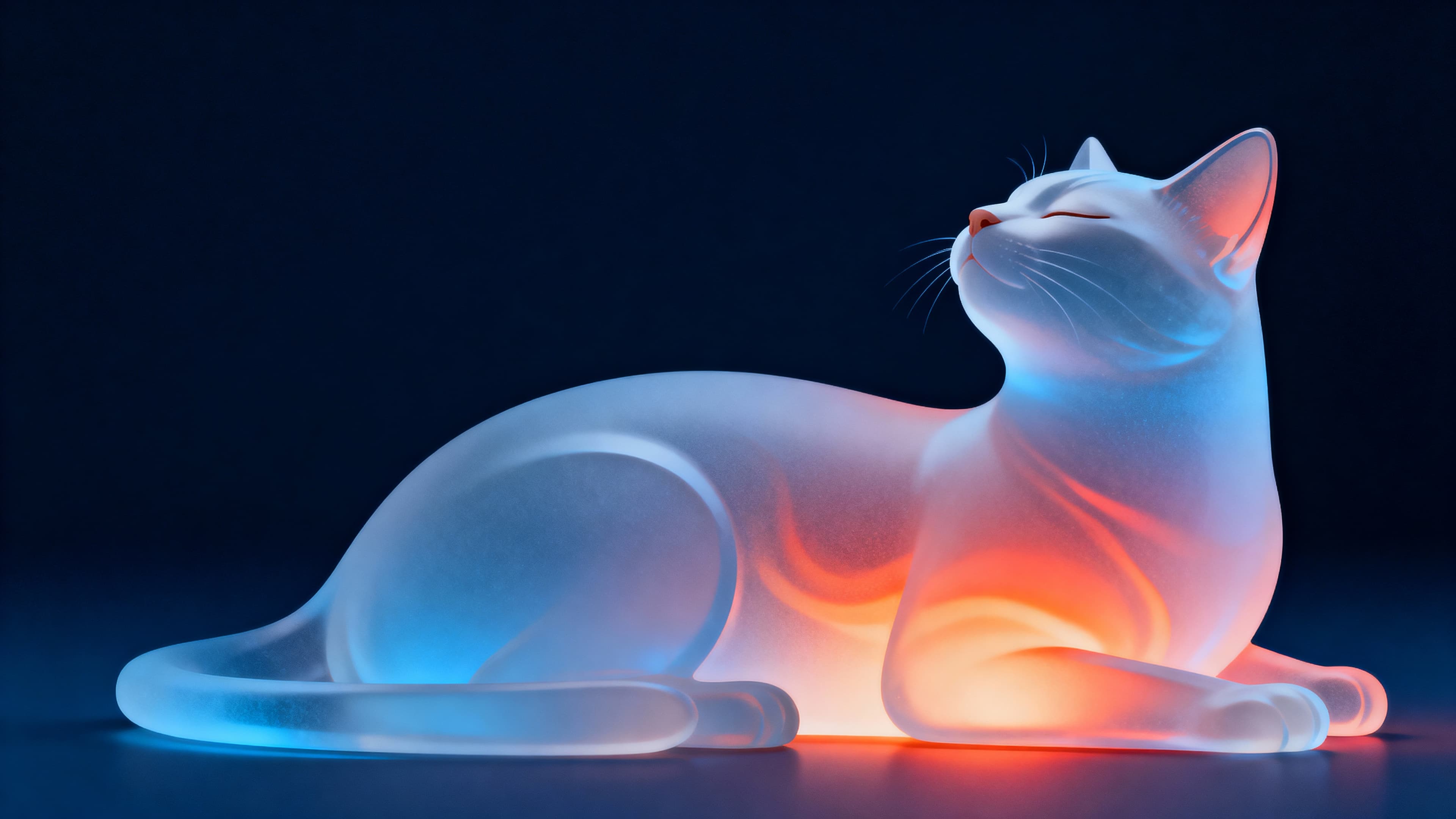Glowing Cat